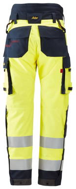 Snickers ProtecWork, Isolerende Werkbroek, High-Vis klasse 2 6663