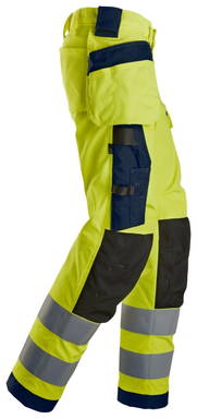 Snickers High-Vis, Klasse 2, Dames Stretchbroek met Holsterzakken 6743