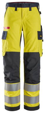 Snickers ProtecWork, High-Vis KL 2, Damesbroek 6760