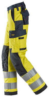 Snickers ProtecWork, High-Vis KL 2, Damesbroek 6760