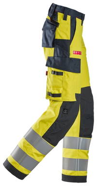 Snickers ProtecWork, High-Vis KL 2, Damesbroek 6760