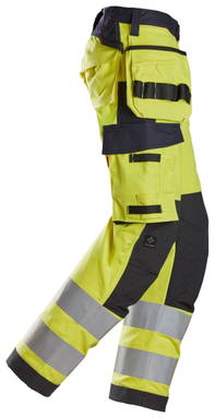 Snickers ProtecWork, Dameswerkbroek met Holsterzakken, High-Vis Klasse 2 6797