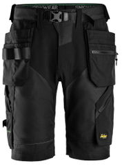Snickers FlexiWork, Korte Werkbroek+ met holsterzakken 6904