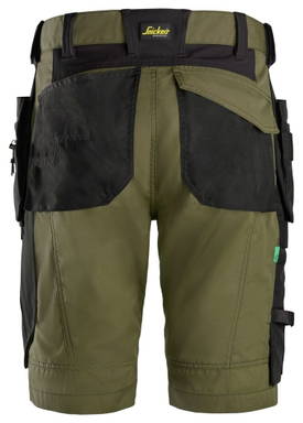 Snickers FlexiWork, Korte Werkbroek+ met holsterzakken 6904