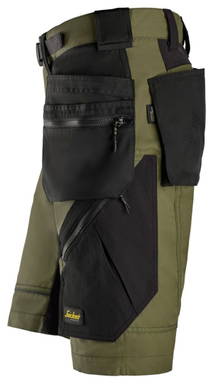 Snickers FlexiWork, Korte Werkbroek+ met holsterzakken 6904