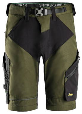 Snickers FlexiWork, Korte Werkbroek+ 6914