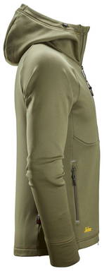 Snickers FlexiWork, Polartec® Power Stretch® Hoodie met Volledige Rits 8026