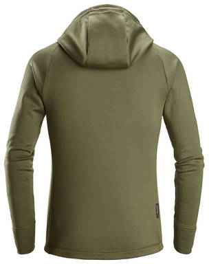 Snickers FlexiWork, Polartec® Power Stretch® Hoodie met Volledige Rits 8026