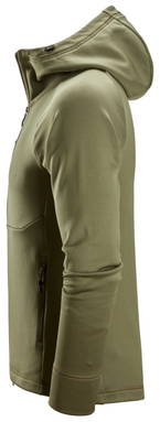 Snickers FlexiWork, Polartec® Power Stretch® Hoodie met Volledige Rits 8026