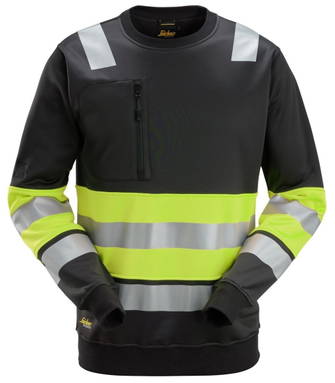 Snickers High-Vis Klasse 1, Sweatshirt 8031