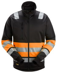 Snickers High-Vis Klasse 1, Reißverschlussjacke 8034