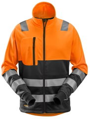 Snickers AllroundWork, High-Vis Jack met rits Klasse 2 8035