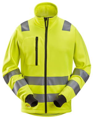 Snickers AllroundWork, High-Vis Jack met rits Klasse 2/3 8036