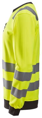 Snickers AllroundWork, High-Vis Sweatshirt Klasse 2/3 8037