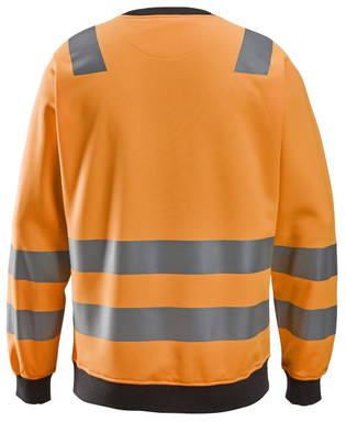 Snickers AllroundWork, High-Vis Sweatshirt Klasse 2/3 8037
