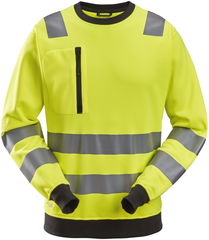 Snickers AllroundWork, High-Vis Sweatshirt Klasse 2/3 8037