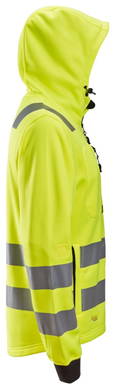 Snickers AllroundWork, High-Vis Hoodie met rits Klasse 2/3 8039