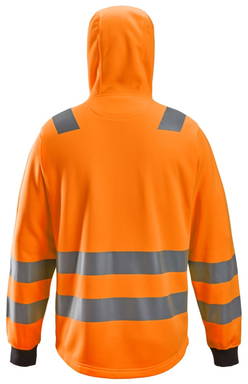 Snickers AllroundWork, High-Vis Hoodie met rits Klasse 2/3 8039