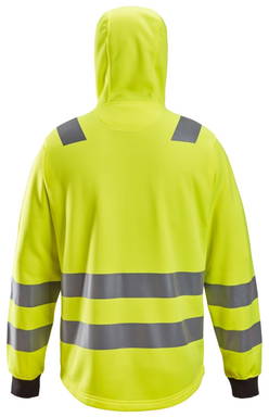 Snickers AllroundWork, High-Vis Hoodie met rits Klasse 2/3 8039