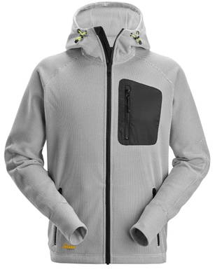 Snickers FlexiWork, Fleece Hoodie met Volledige Rits 8041