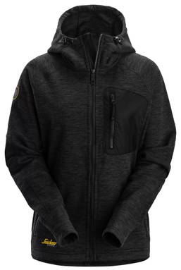 Snickers FlexiWork, Dames Fleece Hoodie met Volledige Rits 8047
