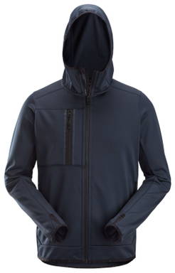 Snickers AllroundWork, Fleece Hoodie met Rits 8058