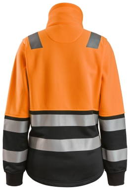 Snickers High-Vis Klasse 2, Damesjack met Rits 8073