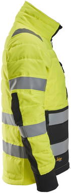 Snickers AllroundWork, High-Vis Licht Gewatteerd Jack, Klasse 2 8134