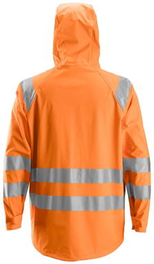 Snickers Regenjack PU High Visibility, Klasse 3 8233