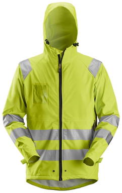 Snickers Regenjack PU High Visibility, Klasse 3 8233