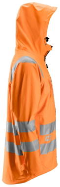 Snickers Regenjack PU High Visibility, Klasse 3 8233