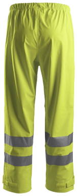 Snickers Regenbroek PU High Visibility, Klasse 2 8243