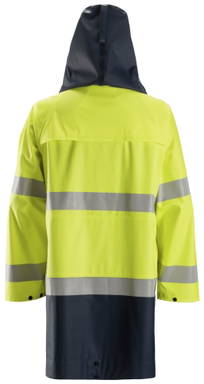 Snickers ProtecWork, Regenjack PU, High-Vis Klasse 3 8261