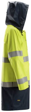 Snickers ProtecWork, Regenjack PU, High-Vis Klasse 3 8261