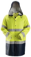 Snickers ProtecWork, Regenjack PU, High-Vis Klasse 3 8261