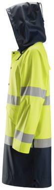 Snickers ProtecWork, Regenjack PU, High-Vis Klasse 3 8261