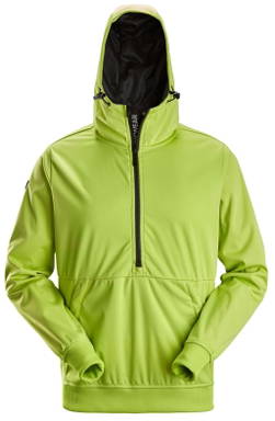 Snickers FlexiWork, Windblocker Stretch Hoodie met halve rits 8400