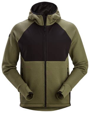 Snickers FlexiWork, Tussenlaag Hoodie met Rits 8405