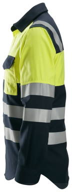 Snickers ProtecWork, Shirt met Lange Mouwen, High-Vis Klasse 1 8560