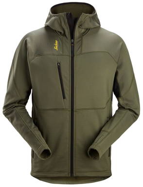 Snickers Thermal Body Mapping Fleece Hoodie met Rits 9420