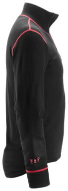 Snickers ProtecWork, Wollen Shirt met Lange Mouwen en Rits 9462