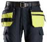 High vis geel - donker blauw