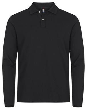 Clique Stretch Premium Polo L/s 028262