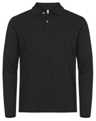 Clique Stretch Premium Polo L/s 028262