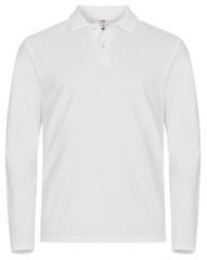 Clique Stretch Premium Polo L/s 028262