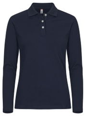 Clique Stretch Premium Polo L/s Women 028263