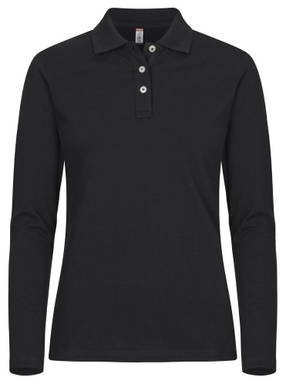 Clique Stretch Premium Polo L/s Women 028263