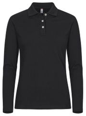 Clique Stretch Premium Polo L/s Donna 028263