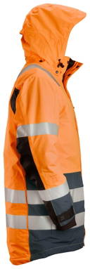 Snickers AllroundWork, High-Vis Waterproof Parka, KL 3 1830