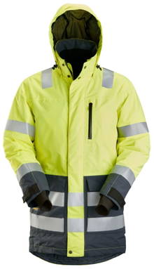 Snickers AllroundWork, High-Vis Waterproof Parka, KL 3 1830